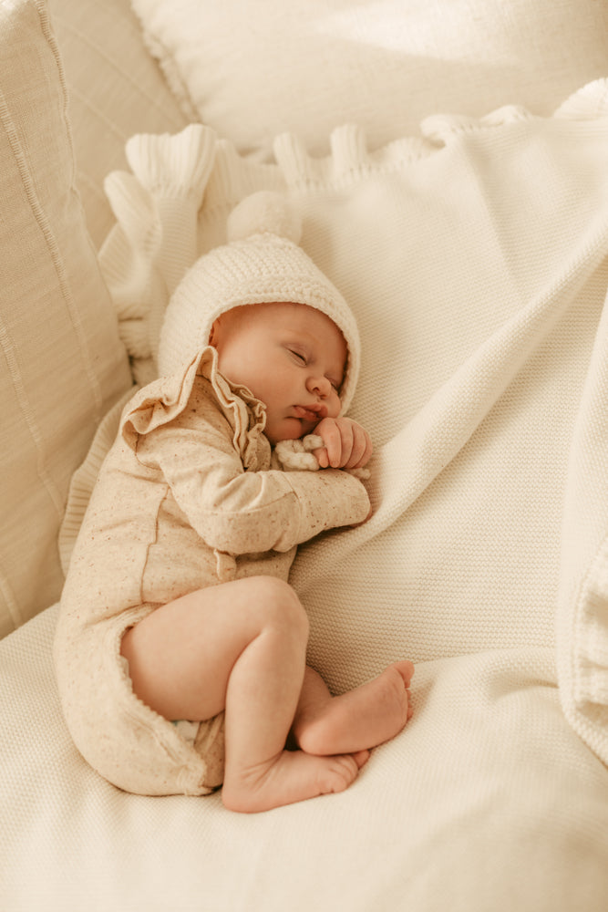 Frill Blanket Milk