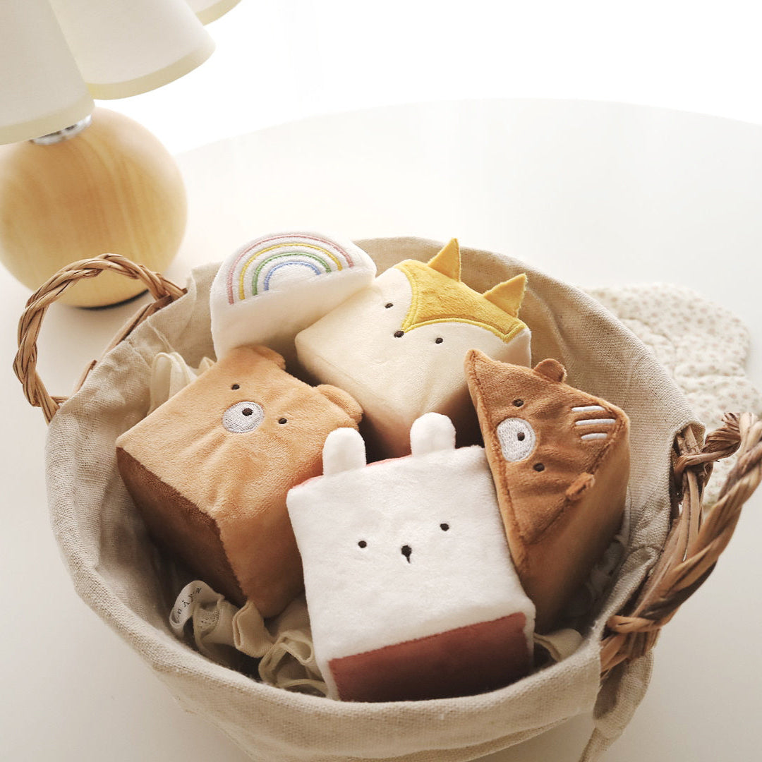 Forest Friends Soft Baby Blocks