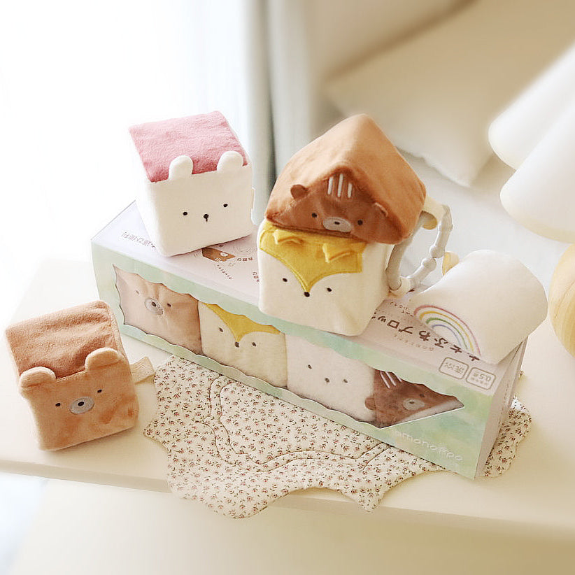 Forest Friends Soft Baby Blocks