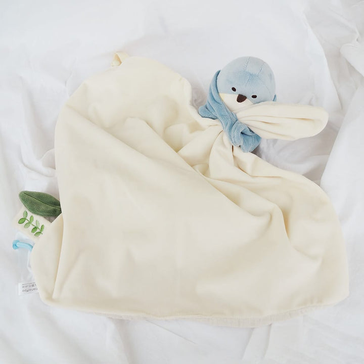 Bluebird Plush and Comforter