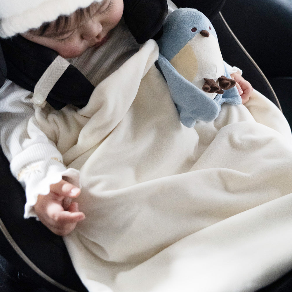 Bluebird Plush and Comforter