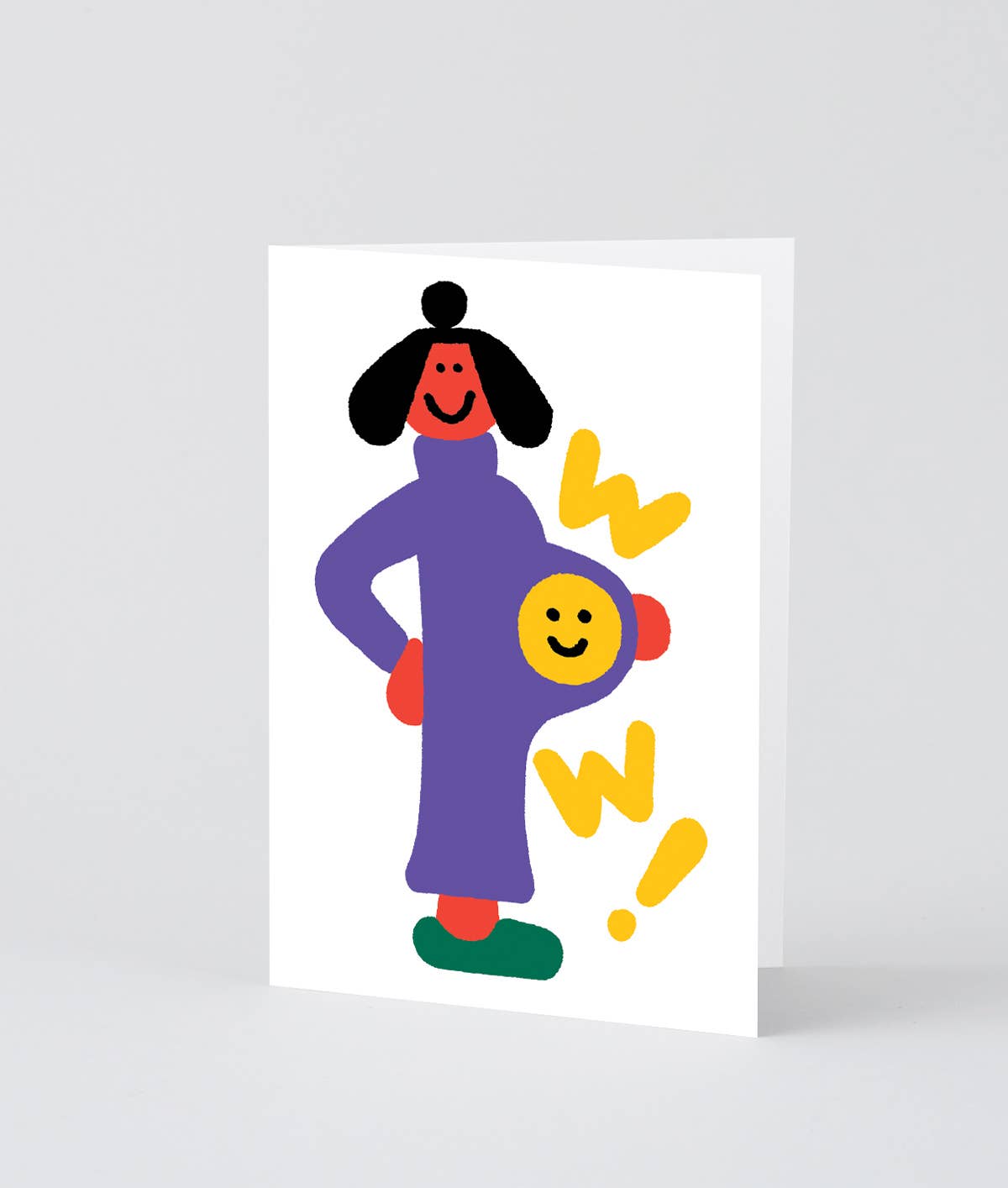 'Wow!' Greetings Card