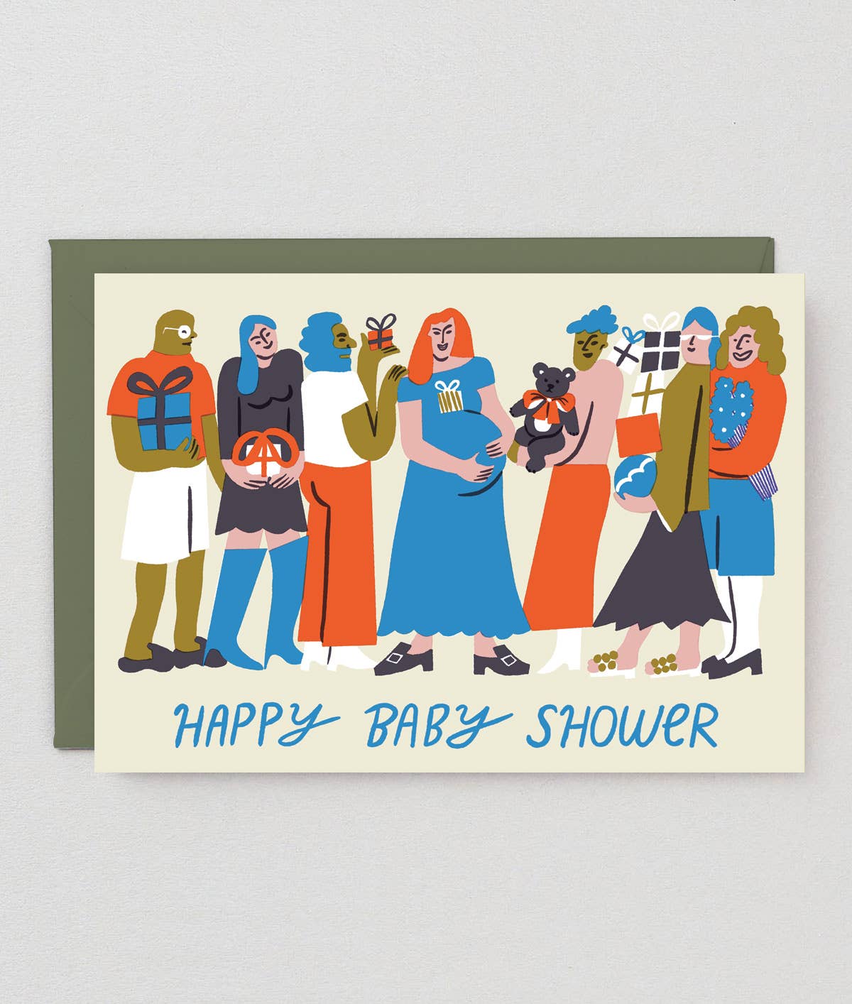 'Happy Baby Shower' Greetings Card