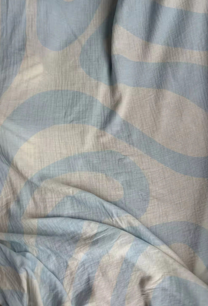 Organic Blueberry Sorbet Ripples Swaddle