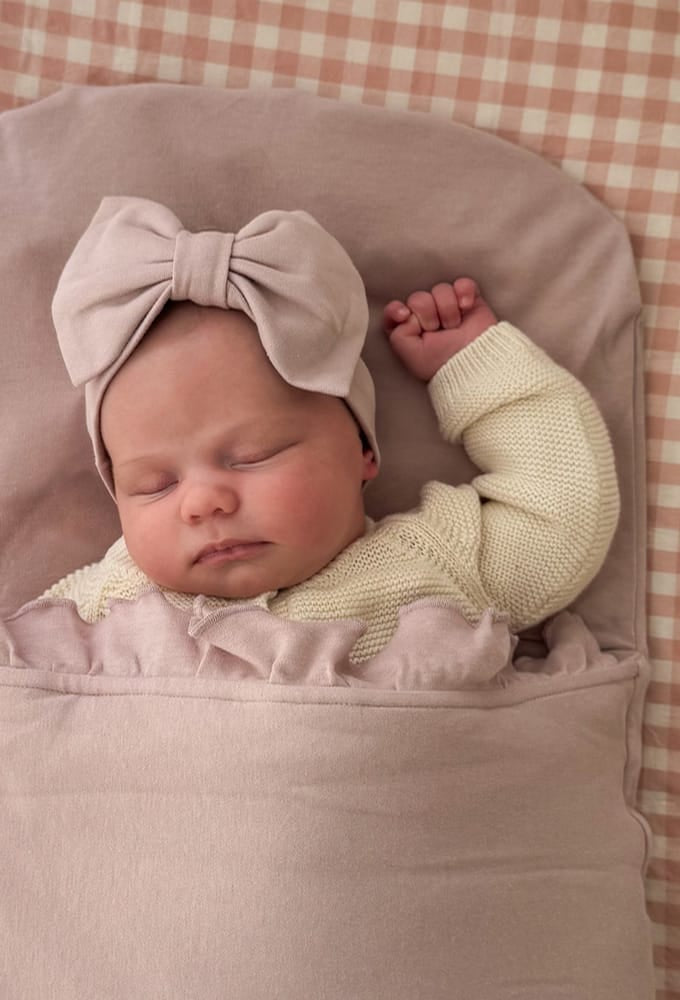 Peony Bow Headband