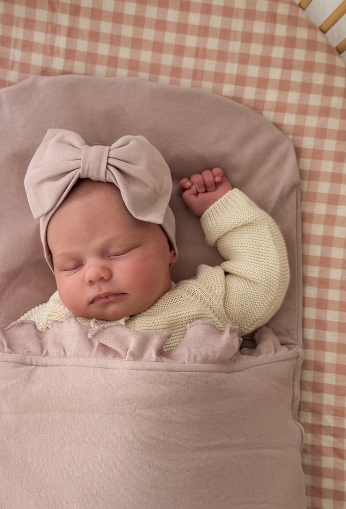 Bundl Wool Wrap Peony Frill