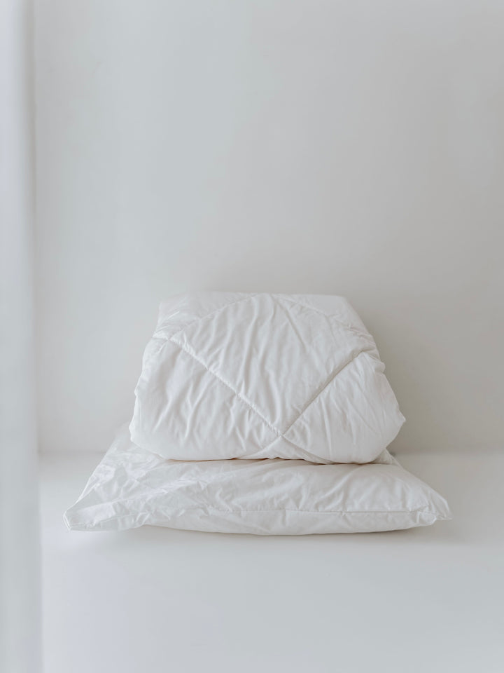 Cot Wool Duvet &amp; Pillow Set- INNER ONLY