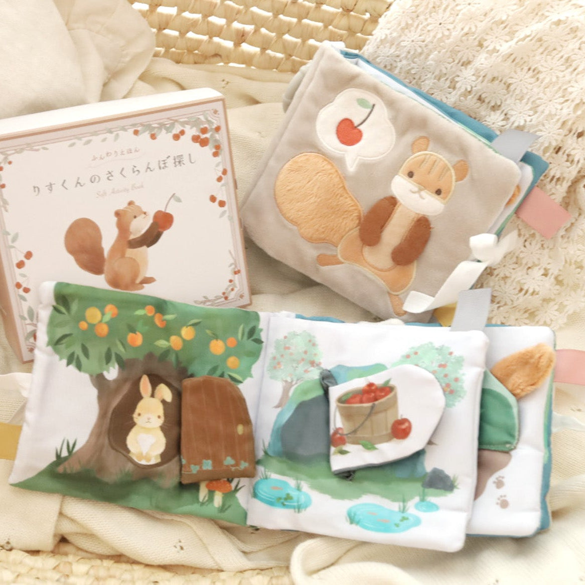 Squirrel's Cherry Hunt - Soft Picture Book
