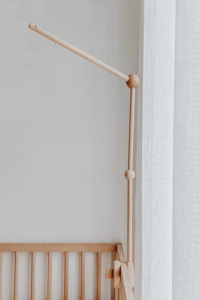 Wooden Arm for Hanging Mobile