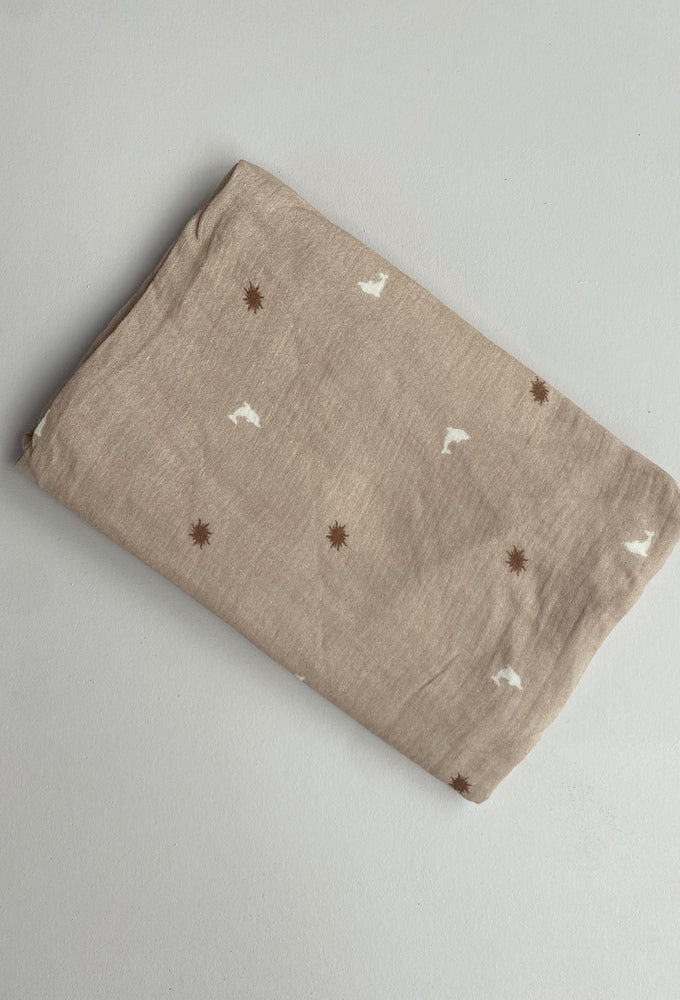 100% Organic Cotton Dolphin Swaddle MINI